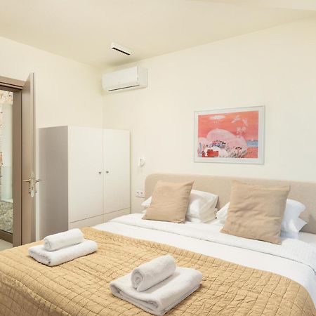Minimalist Mediterranean Blue Key Villa With Sea View & Infinity Heated Pool Agia Pelagia  Exterior foto